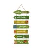 Garden Quote Multicolour Engineered Wood Wall Hanging Quotes