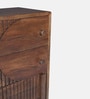 Gardener Solid Wood Chest Of Drawers In Scratch Resistant Rustic Teak Finish