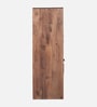 Gardener Solid Wood Wardrobe In Scratch Resistant Rustic Teak Finish
