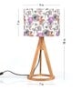 Gardenia Trio Wooden Lamp