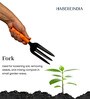 Set Of 6 Black Metal Home Garden Gardening Tools Kit