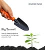 Set Of 6 Black Metal Home Garden Gardening Tools Kit