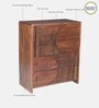 Gardner Solid Wood Chest Of Drawers In Scratch Resistant Rustic Teak Finish