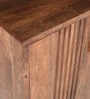 Gardner Solid Wood Sideboard In Scratch Resistant Rustic Teak Finish
