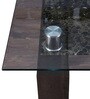 Garfield 4 Seater Dining Set in Brown Finish
