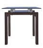 Garfield 4 Seater Dining Set in Brown Finish