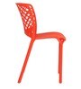 Garfield Cafe Chair (Set of 4) in Red Colour