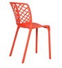 Garfield Cafe Chair (Set of 4) in Red Colour