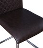 Garfield Leatherette Dining Chair In Black Colour (Set of 6)