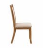 Garnet Dining Chair In Teak Wood Finish