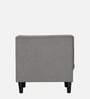 Garnet Fabric 1 Seater Sofa In Titanium Grey Colour