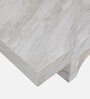 Garnet Marble 6 Seater Dining Table In Sheesham Colour