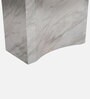 Garnet Marble 6 Seater Dining Table In Sheesham Colour