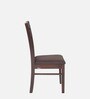 Garnet Solid Wood Dining Chair In Wenge Colour
