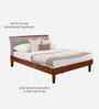 Garren King Bed King Bed In Brown Finish Garren King Bed King Bed In Brown Finish