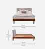 Garren King Bed King Bed In Brown Finish Garren King Bed King Bed In Brown Finish