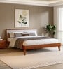 Garren King Bed King Bed In Brown Finish Garren King Bed King Bed In Brown Finish