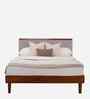 Garren King Bed King Bed In Brown Finish Garren King Bed King Bed In Brown Finish