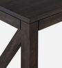 Garry Solid Wood End Table In Natural Grey Finish