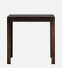 Garry Solid Wood End Table In Natural Grey Finish
