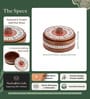 Gatha Roti Box | Wooden Casserole Chapati Box