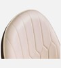 Gatiman Leatherette Dining Chair In Tan & Off White Colour