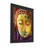 Pictorial Craftsmanship Multicolour Synthetic Wood Framed Spiritual Art Print Set of 3