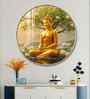 Gautama Buddha Acrylic Round Wall Art