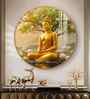 Gautama Buddha Acrylic Round Wall Art