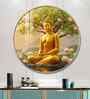 Gautama Buddha Acrylic Round Wall Art