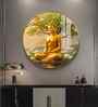 Gautama Buddha Acrylic Round Wall Art