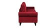 Madrid Fabric 3 Seater Sofa In Rust Red Colour