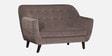 German Fabric 2 Seater Sofa In Caspa Brown Colour