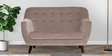 German Fabric 2 Seater Sofa In Kadhi Beige Colour