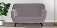 German Fabric 2 Seater Sofa In Sudu Grey Colour