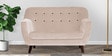 German Fabric 2 Seater Sofa In Woom Beige Colour
