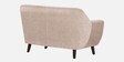 German Fabric 2 Seater Sofa In Woom Beige Colour