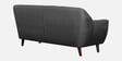 German Fabric 3 Seater Sofa in Charcoal Grey Colour