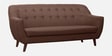 German Fabric 3 Seater Sofa in Coffee Brown Colour