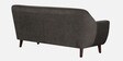German Fabric 3 Seater Sofa In Core Brown Colour