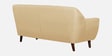 German Fabric 3 Seater Sofa in Ivory Beige Colour