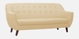 German Fabric 3 Seater Sofa in Ivory Beige Colour