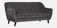 German Fabric 3 Seater Sofa In Maba Grey Colour