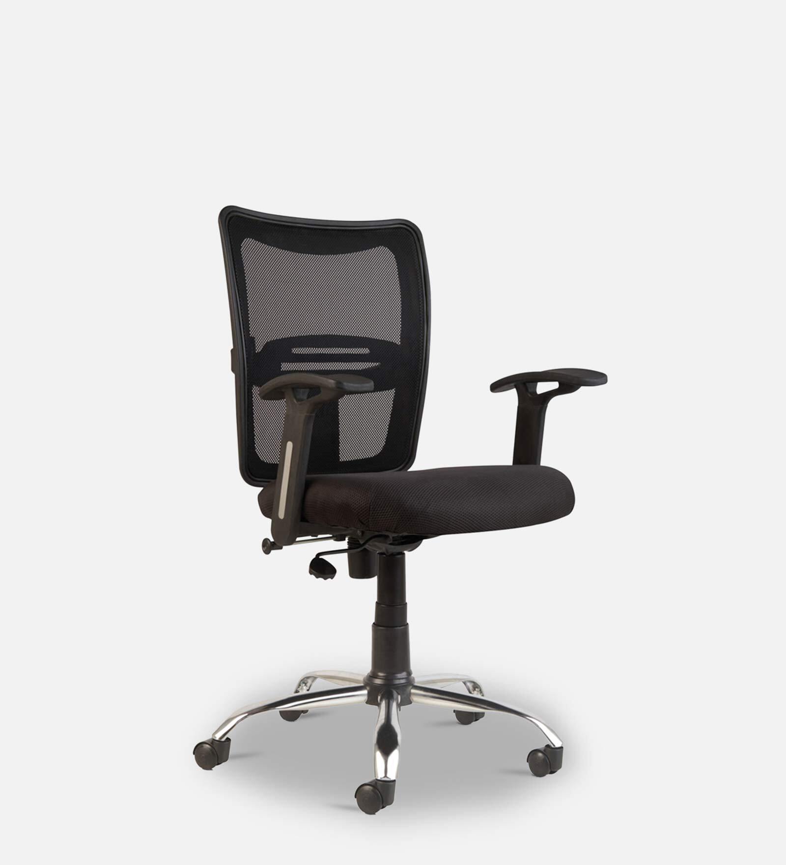 Gemini Office Ergonomic Mesh Chair in Black Colour