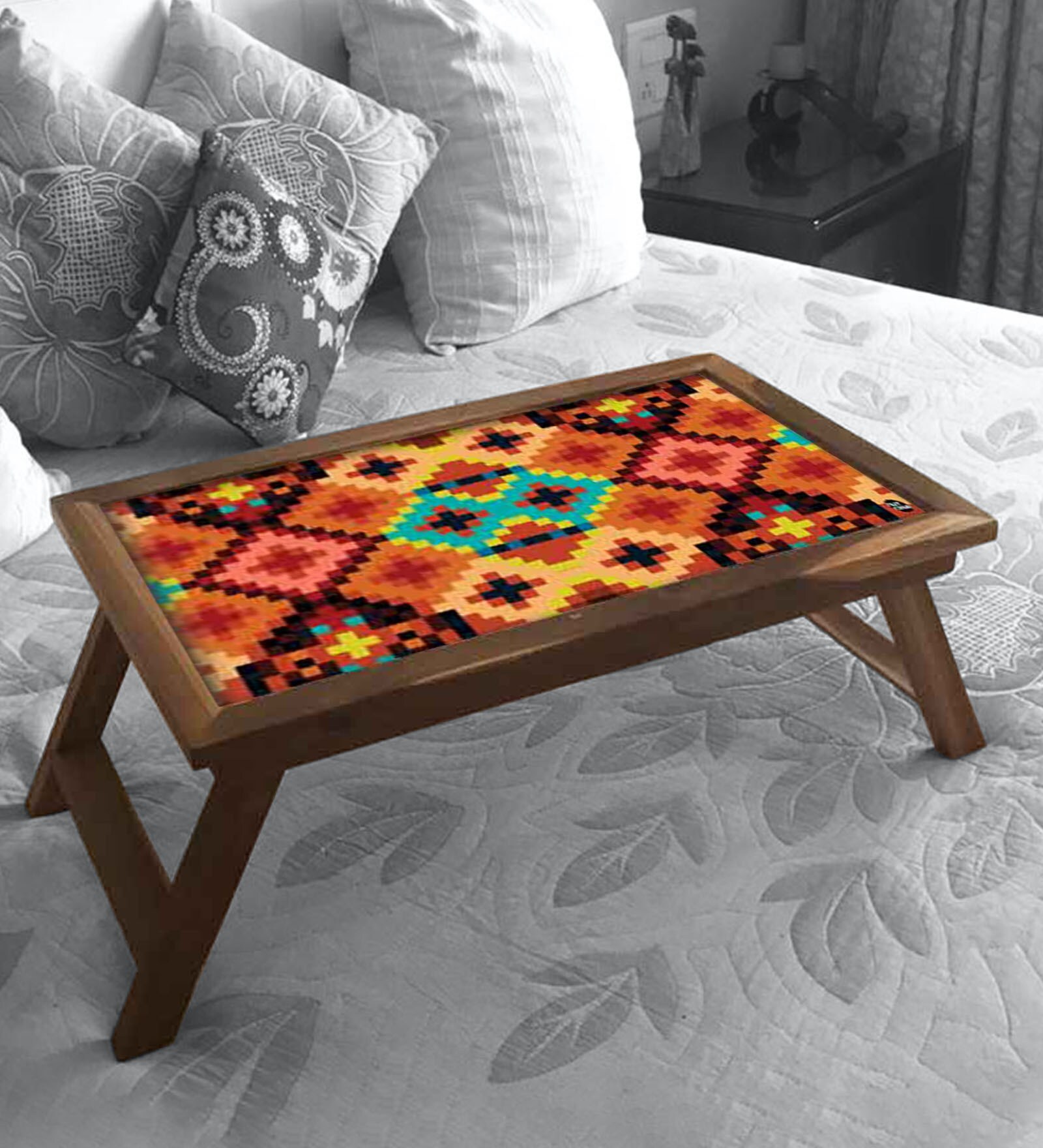 Buy Geometric Portable table in Multi Colour at 32% OFF by NUTCASE ...