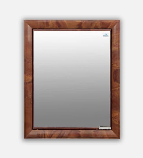 Gem Cabinet With Mirror In Mango Wood Colour