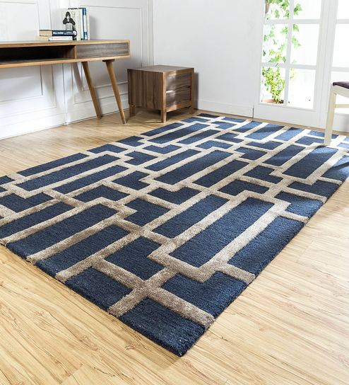 Patterned Wool Carpeting - Carpet Vidalondon