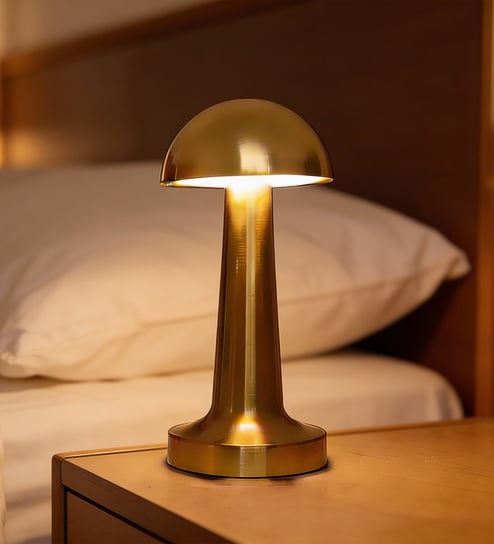 George Rechargeable Touch Sensitive Cordless Metal LED Table Lamp