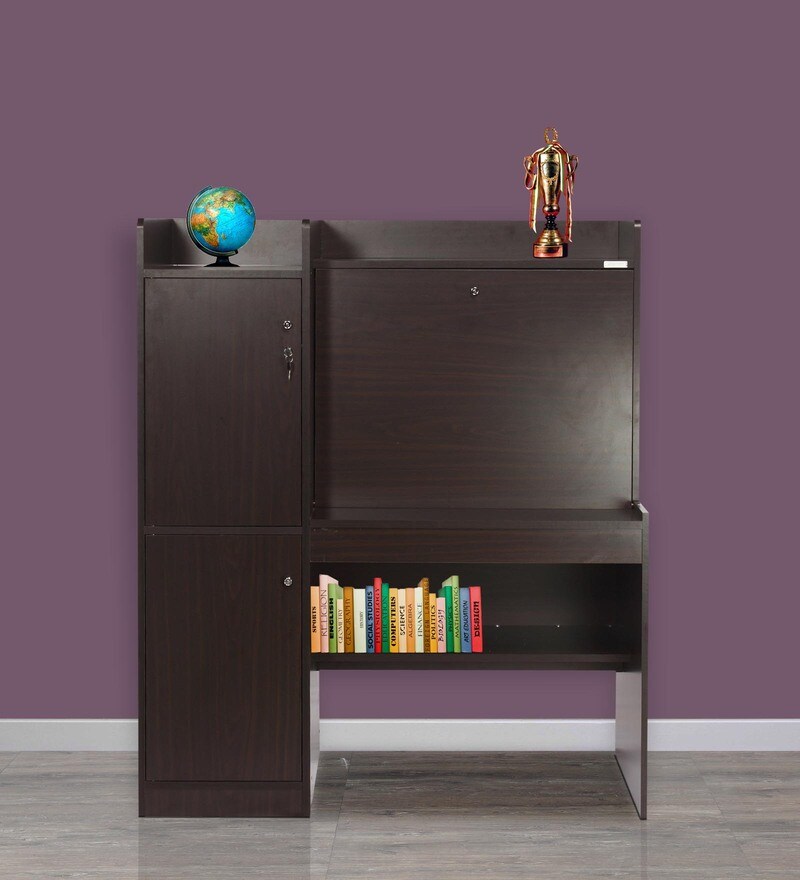 Buy Genius Study Table in Walnut Finish by Godrej Interio Online