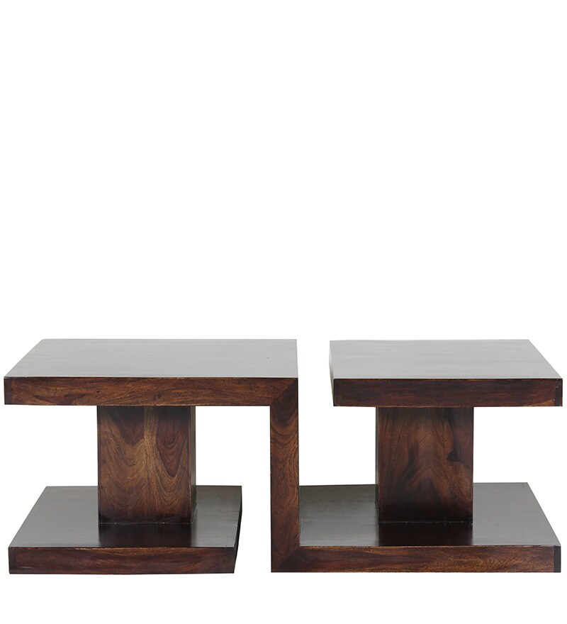 Buy Geometric Coffee Table by Wood Dekor Online Modern Rectangular